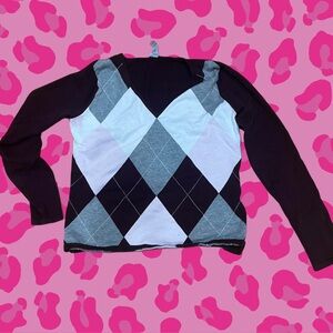 Argyle sweater